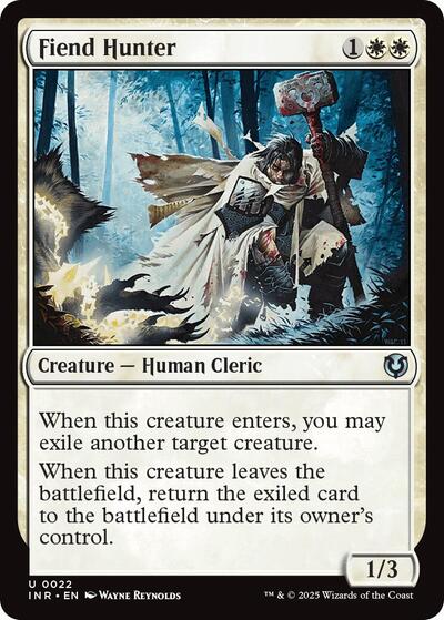 Fiend Hunter (INR) #22 Uncommon (Lightly Played) Innistrad Remastered Magic: The Gathering: 2025