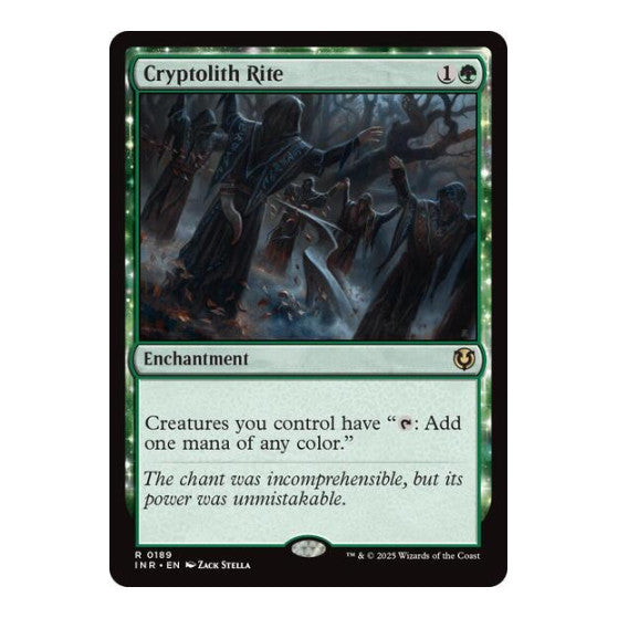 Cryptolith Rite (INR) #189 Rare (Near Mint) Innistrad Remastered Magic: The Gathering: 2025
