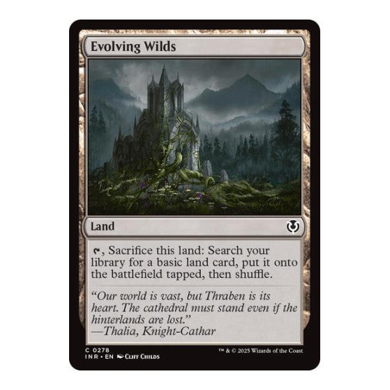 Evolving Wilds (INR) #278 Common (Lightly Played) Innistrad Remastered Magic: The Gathering: 2025