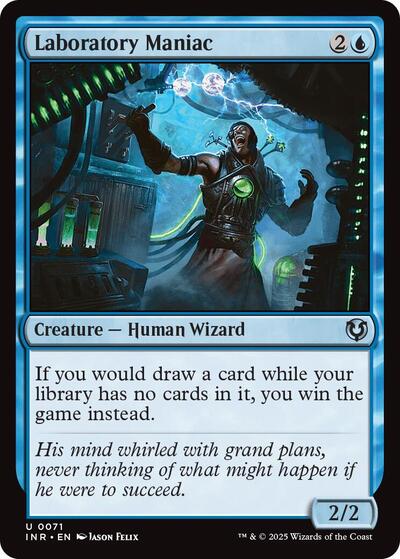 Laboratory Maniac (INR) #71 Uncommon (Lightly Played) Innistrad Remastered Magic: The Gathering: 2025