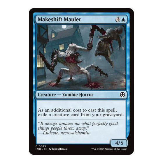 Makeshift Mauler (INR) #73 Common Innistrad Remastered Magic: The Gathering: 2025