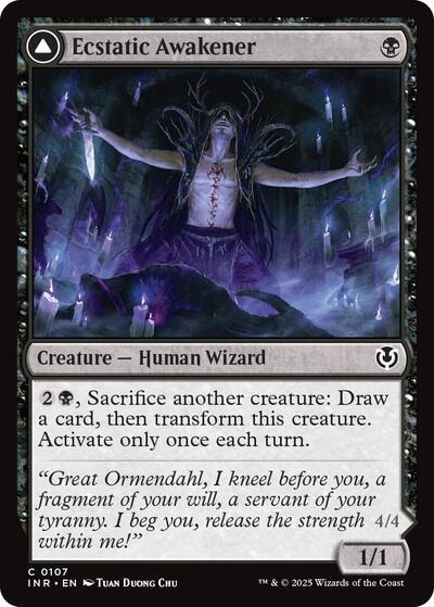 Ecstatic Awakener (INR) #107 Common Innistrad Remastered Magic: The Gathering: 2025