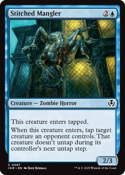 Stitched Mangler (INR) #87 Common (Lightly Played) Innistrad Remastered Magic: The Gathering: 2025