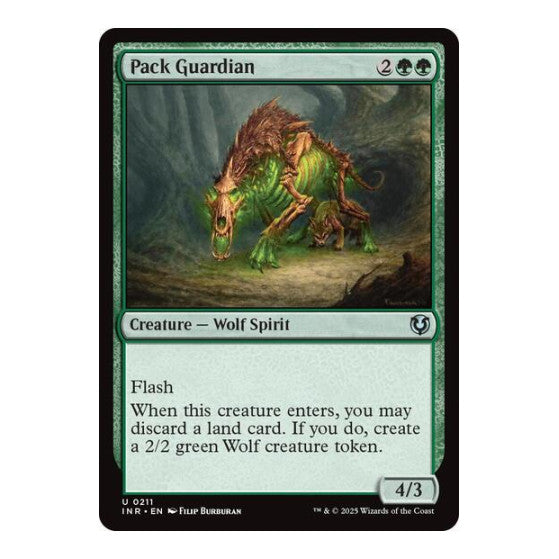 Pack Guardian (INR) #211 Uncommon (Lightly Played) Innistrad Remastered Magic: The Gathering: 2025
