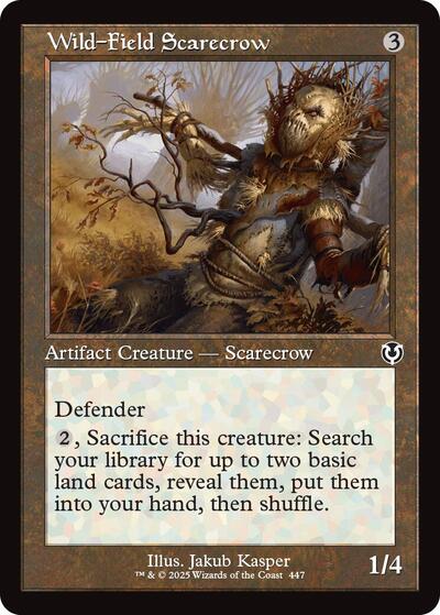 Wild Field Scarecrow Retro Frame (INR) #447 Common (Lightly Played) Innistrad Remastered Magic: The Gathering: 2025