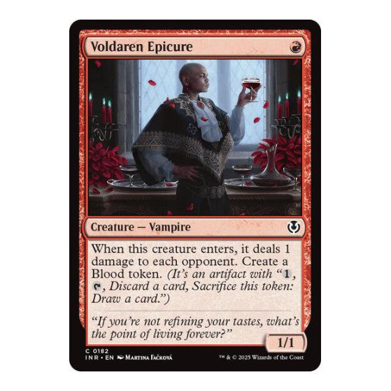 Voldaren Epicure (INR) #182 Common (Lightly Played) Innistrad Remastered Magic: The Gathering: 2025