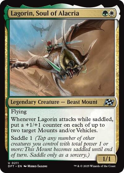 Lagorin Soul of Alacria (DFT) #211 Uncommon (Lightly Played) Aetherdrift Magic: The Gathering: 2025