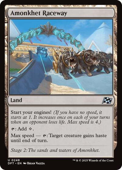 Amonkhet Raceway (DFT) #248 Uncommon (Lightly Played) Aetherdrift Magic: The Gathering: 2025