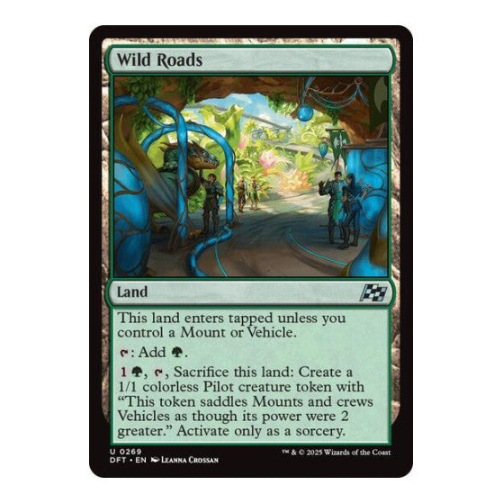 Wild Roads (DFT) #269 Uncommon (Lightly Played) Aetherdrift Magic: The Gathering: 2025