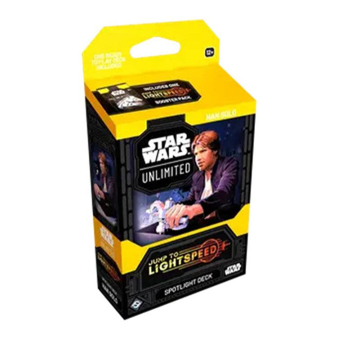 Jump to Lightspeed - Spotlight Deck: Han Solo (JTL) None (Unopened) Jump to Lightspeed Star Wars: Unlimited: 2025