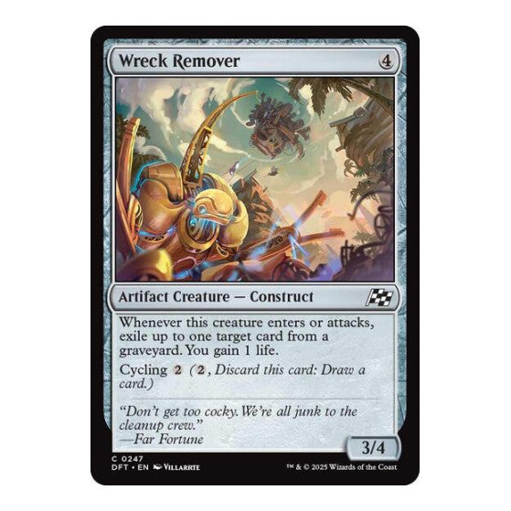 Wreck Remover (DFT) #247 Common Aetherdrift Magic: The Gathering: 2025