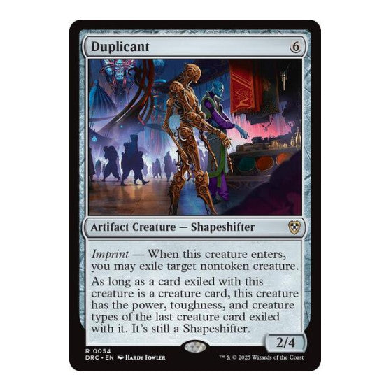 Duplicant (DRC) #54 Rare (Lightly Played) Commander: Aetherdrift Magic: The Gathering: 2025