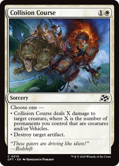 Collision Course (DFT) #10 Common Aetherdrift Magic: The Gathering: 2025