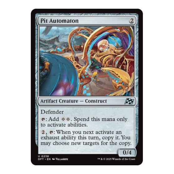 Pit Automaton (DFT) #238 Uncommon Aetherdrift Magic: The Gathering: 2025