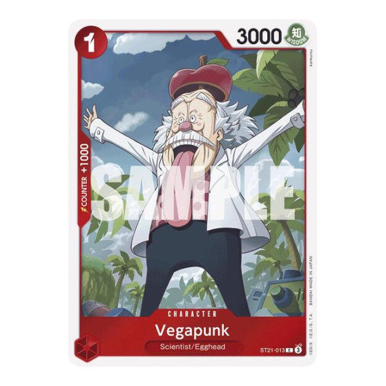 Vegapunk (ST-21) #ST21-013 Common Starter Deck EX: Gear 5 One Piece Card Game: 2025