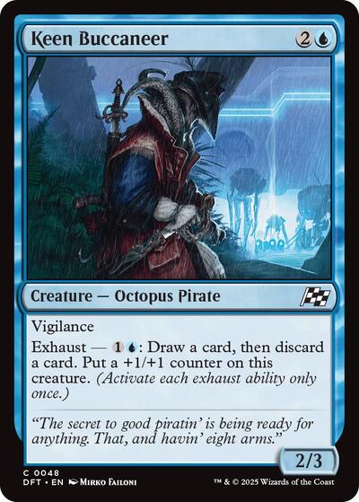 Keen Buccaneer (DFT) #48 Common Aetherdrift Magic: The Gathering: 2025