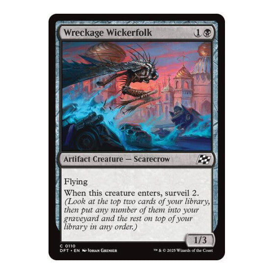 Wreckage Wickerfolk (DFT) #110 Common Aetherdrift Magic: The Gathering: 2025