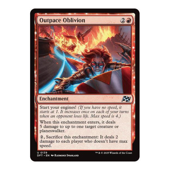 Outpace Oblivion (DFT) #139 Uncommon Aetherdrift Magic: The Gathering: 2025