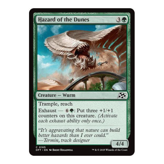 Hazard of the Dunes (DFT) #165 Common Aetherdrift Magic: The Gathering: 2025