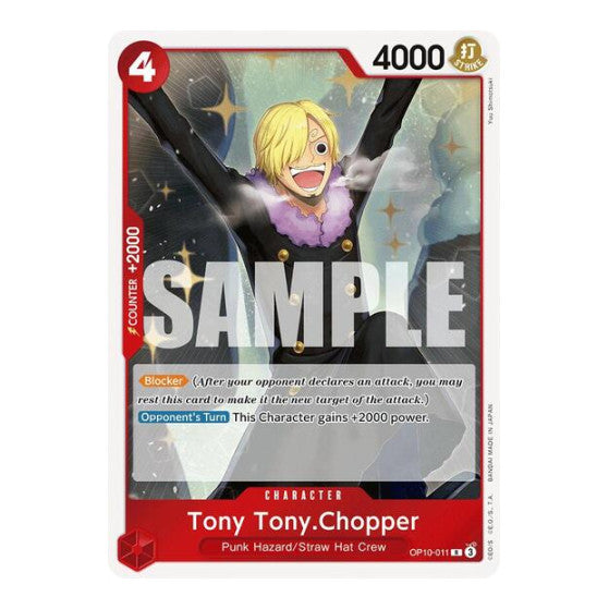Tony Tony.Chopper (011) (OP10) #OP10-011 Rare Royal Blood One Piece Card Game: 2025