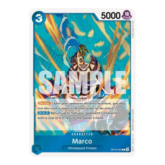 Marco (OP10) #OP10-055 Rare Royal Blood One Piece Card Game: 2025
