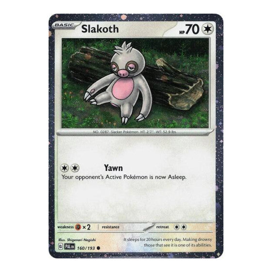 Slakoth (Cosmos Holo) (MCAP) #160/193 Common (Holofoil Near Mint) Miscellaneous Cards & Products Pokemon: 2026