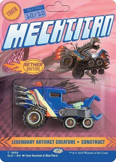 Mechtitan Token (SLD) #1969 Token (Foil Near Mint) Secret Lair Drop Series Magic: The Gathering: 2026