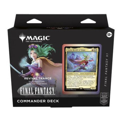 FINAL FANTASY Commander Deck - FINAL FANTASY VI Revival Trance (FIC) (Unopened) Commander: FINAL FANTASY Magic: The Gathering: 2025