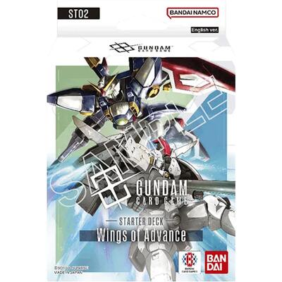 Starter Deck 02: Wings of Advance (ST02) None (Unopened) Starter Deck 02: Wings of Advance Gundam Card Game: 2025