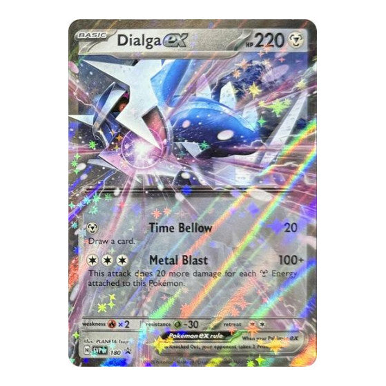 Dialga ex - 180 (SVP) #180 Promo (Holofoil Near Mint) SV: Scarlet & Violet Promo Cards Pokemon: 2023