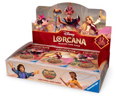 Disney Lorcana Reign of Jafar Booster Box (8) (Unopened) Reign of Jafar Disney Lorcana: 2025