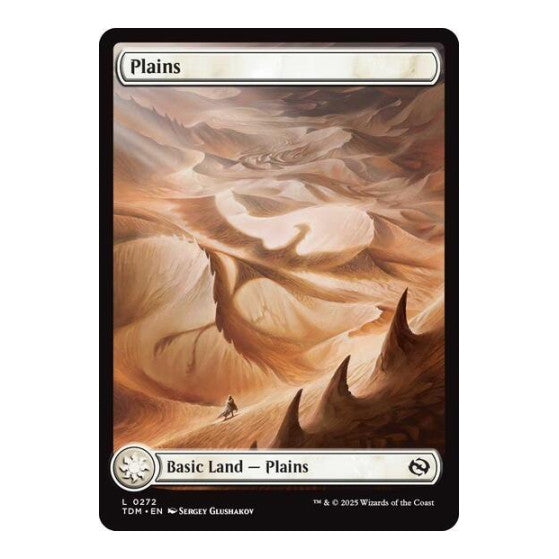 Plains (0272) (TDM) #272 Land Tarkir: Dragonstorm Magic: The Gathering: 2025