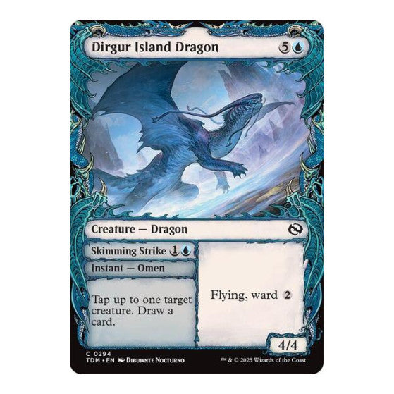 Dirgur Island Dragon (Showcase) (TDM) #294 Common (Lightly Played) Tarkir: Dragonstorm Magic: The Gathering: 2025