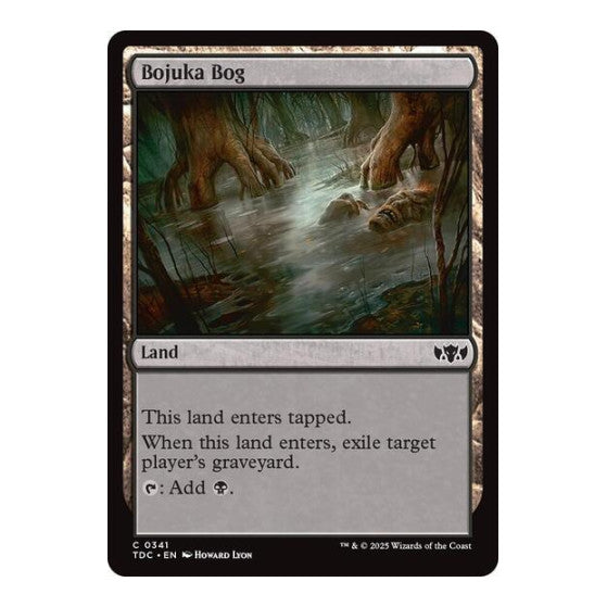 Bojuka Bog (TDC) #341 Common (Near Mint) Commander: Tarkir: Dragonstorm Magic: The Gathering: 2025