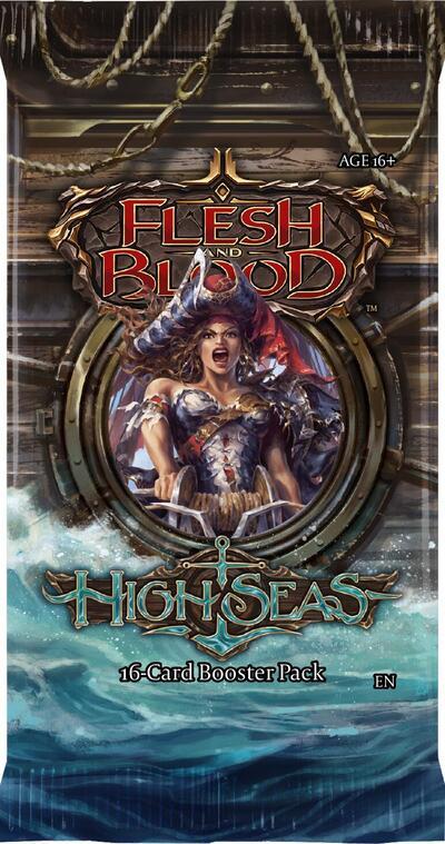 High Seas Booster Pack () None (Unopened) High Seas Flesh and Blood TCG: 2025