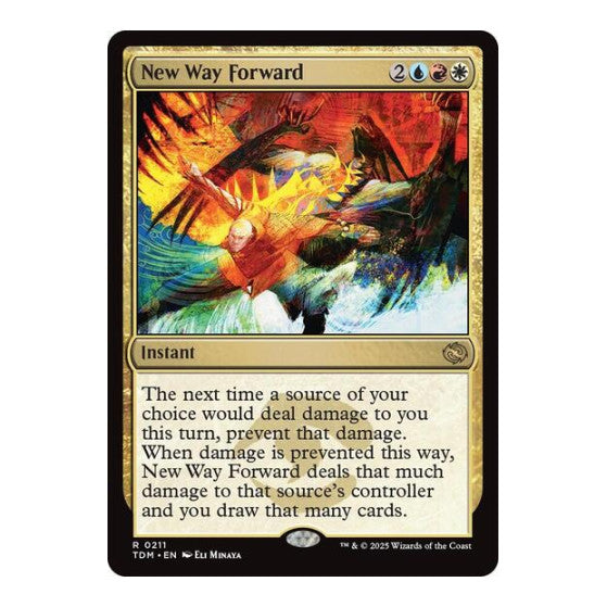New Way Forward (TDM) #211 Rare Tarkir: Dragonstorm Magic: The Gathering: 2025