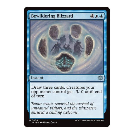 Bewildering Blizzard (TDM) #38 Uncommon Tarkir: Dragonstorm Magic: The Gathering: 2025