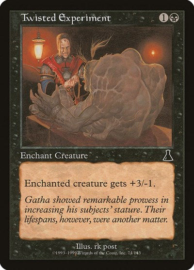 Twisted Experiment (UDS) #74 Common (Lightly Played) Urza's Destiny Magic: The Gathering: 1999