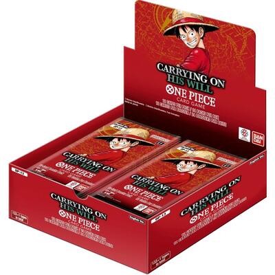 Carrying On His Will Booster Box (OP13) None (Unopened) Carrying On His Will One Piece Card Game: 2025