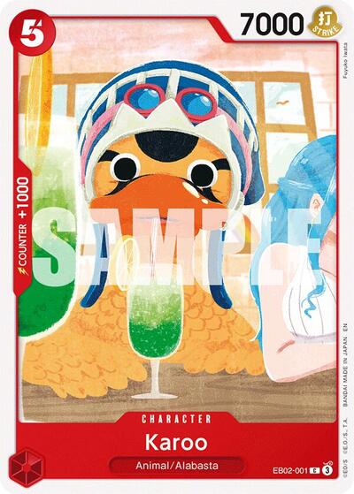 Karoo (EB-02) #EB02-001 Common (Near Mint) Extra Booster: Anime 25th Collection One Piece Card Game: 2025