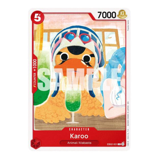 Karoo (EB-02) #EB02-001 Common (Near Mint) Extra Booster: Anime 25th Collection One Piece Card Game: 2025