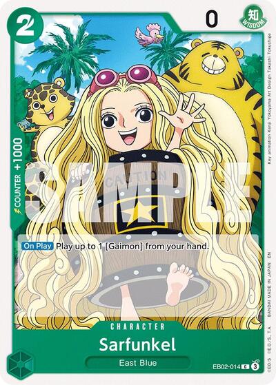 Sarfunkel (EB-02) #EB02-014 Common (Near Mint) Extra Booster: Anime 25th Collection One Piece Card Game: 2025