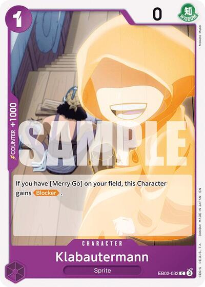 Klabautermann (EB-02) #EB02-033 Common (Near Mint) Extra Booster: Anime 25th Collection One Piece Card Game: 2025