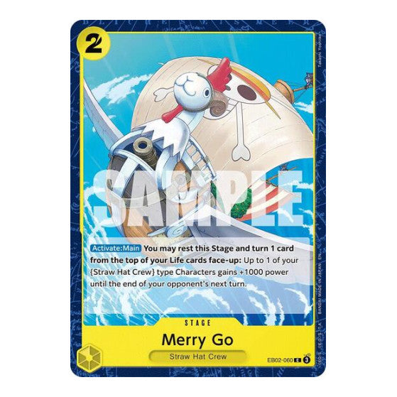 Merry Go (060) (EB-02) #EB02-060 Common (Near Mint) Extra Booster: Anime 25th Collection One Piece Card Game: 2025