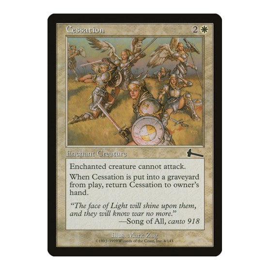 Cessation (ULG) #4 Common Urza's Legacy Magic: The Gathering: 1999