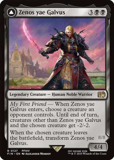 Zenos yae Galvus (FIN) #127 Rare FINAL FANTASY Magic: The Gathering: 2025