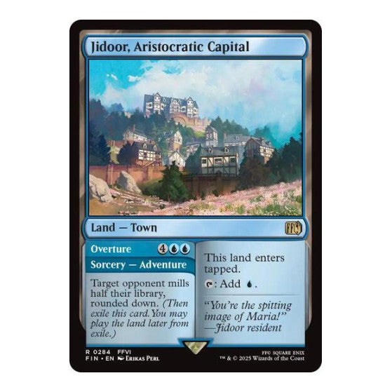 Jidoor, Aristocratic Capital (FIN) #284 Rare (Lightly Played) FINAL FANTASY Magic: The Gathering: 2025