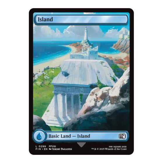 Island (0299) (FIN) #299 Land (Lightly Played) FINAL FANTASY Magic: The Gathering: 2025