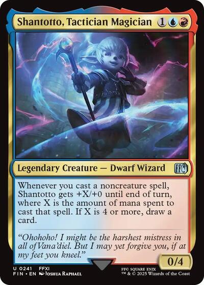 2025 Magic: FINAL FANTASY (FIN) - Shantotto Tactician Magician (#241, Uncommon)