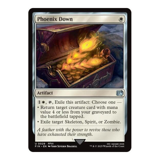 Phoenix Down (FIN) #29 Uncommon FINAL FANTASY Magic: The Gathering: 2025